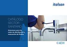 Catálogo Soluciones para las redes de distribución y evacuación de fluidos en el sector sanitario Ir a catálogo hospitalario
