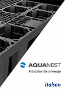 Catalogo AQUANEST sobre módulos de drenaje Catalogo AQUANEST sobre módulos de drenaje